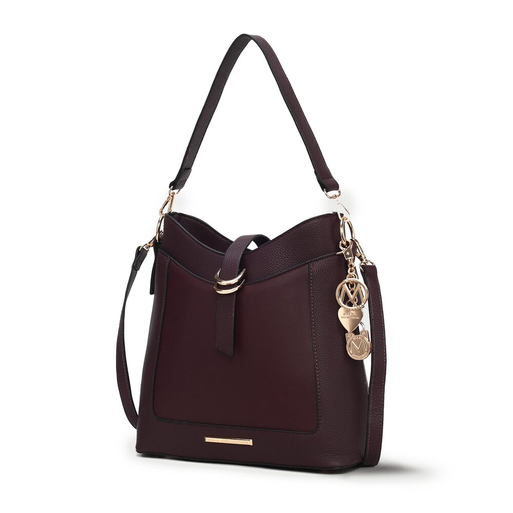 7702 Crossbody Bag , Vegan Leather Pocketbook Designer Handbag, Messenger